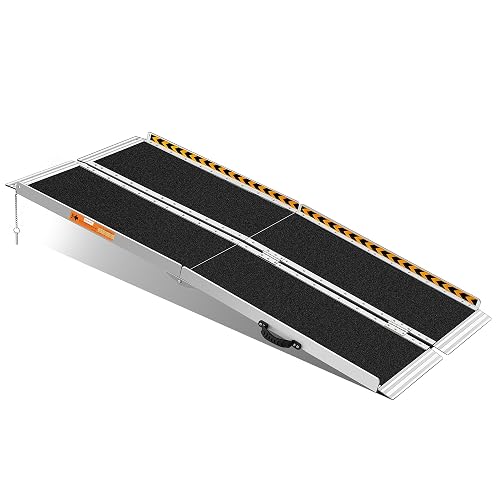 TaiH Leo Wheelchair Ramp 5 Feet, Portable Ramps for Wheelchairs for ...