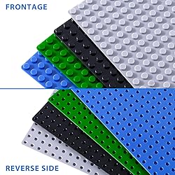 Pokiiulk Classic Gray Baseplates, 32x32 Studs