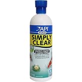 API POND SIMPLY CLEAR Pond Water Clarifier 16-Ounce Bottle (248B)