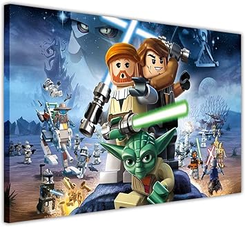Lego Star Wars Canvas Wall Art Prints Pictures Room Decoration