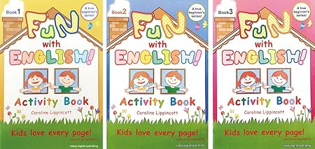 Amazon 英語教材 Fun With English ワークブック 3レベルセット 英語 外国語 おもちゃ Amazon 英語教材 Fun With English ワークブック 3レベルセット 英語 外国語 おもちゃ