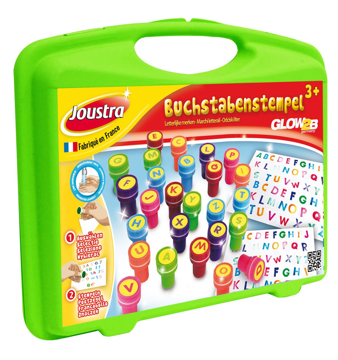 Stampini e timbri Set di stampini a forma di lettere dellalfabeto