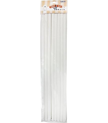 Loyal Cake Dowel Rods Heavy Duty 8mmx300mm - 10pc | Cakers Paradise - View #6