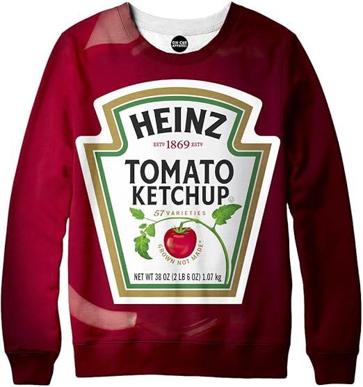 Heinz Ketchup Sweatshirt Amazon.ca Clothing & Accessories
