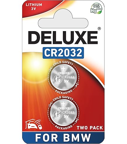 Remote Key Fob Battery fits BMW Smart Key - Murata (formerly Sony) CR2032 2 Pk | UK