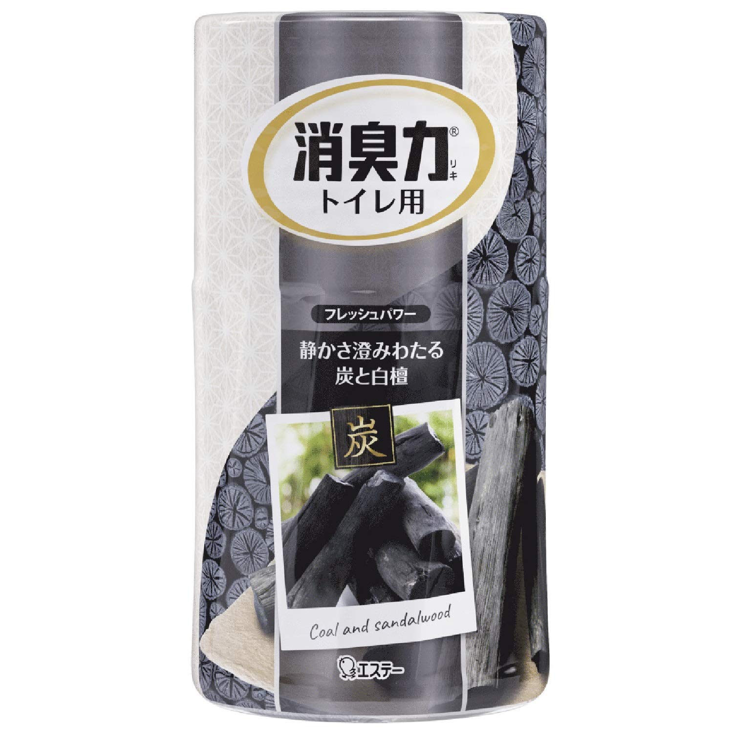 トイレの消臭力 消臭芳香剤 トイレ用 トイレ 炭と白檀の香り 400ml の商品画像