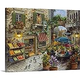 CANVAS ON DEMAND Contentment Canvas Wall Art Print by Nicky Boehme, Contemporary, Home Decor, Artwork, 20"x16"