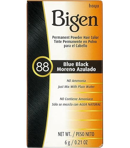 Amazon.com : Bigen Powder Hair Color #48 Dark Chestnut 0.21oz (6