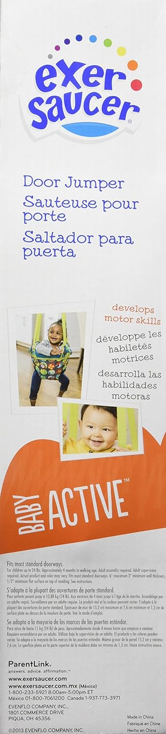 exersaucer baby active door jumper