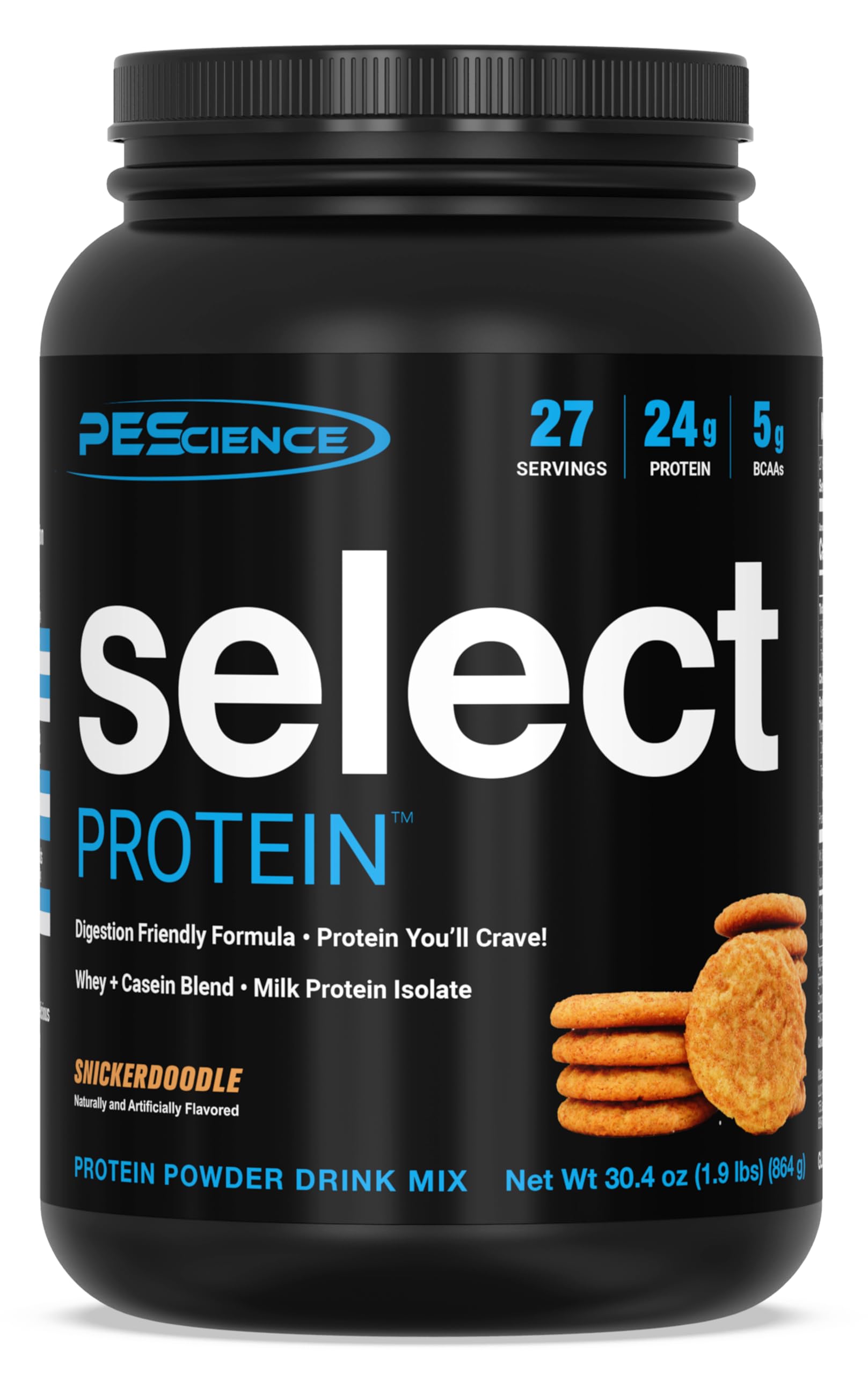 PEScience Select Protein 27 Servings Pre-Workout Mix, Snickerdoodle