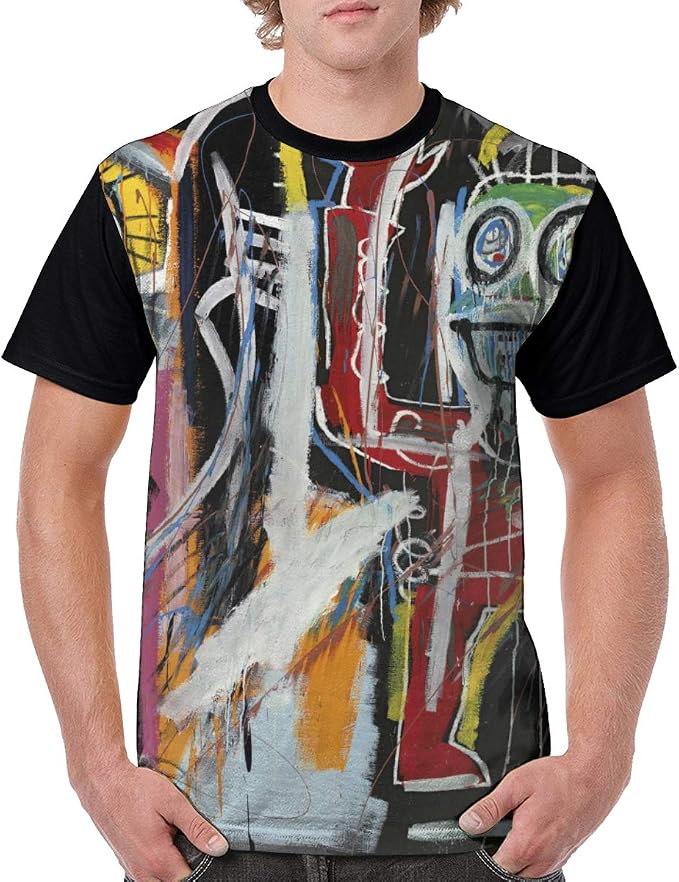 Amazon.com: Men's Jean Michel Basquiat Dustheads Self-Cultivation