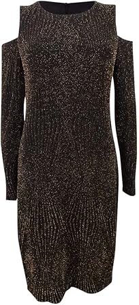 connected cold shoulder dress