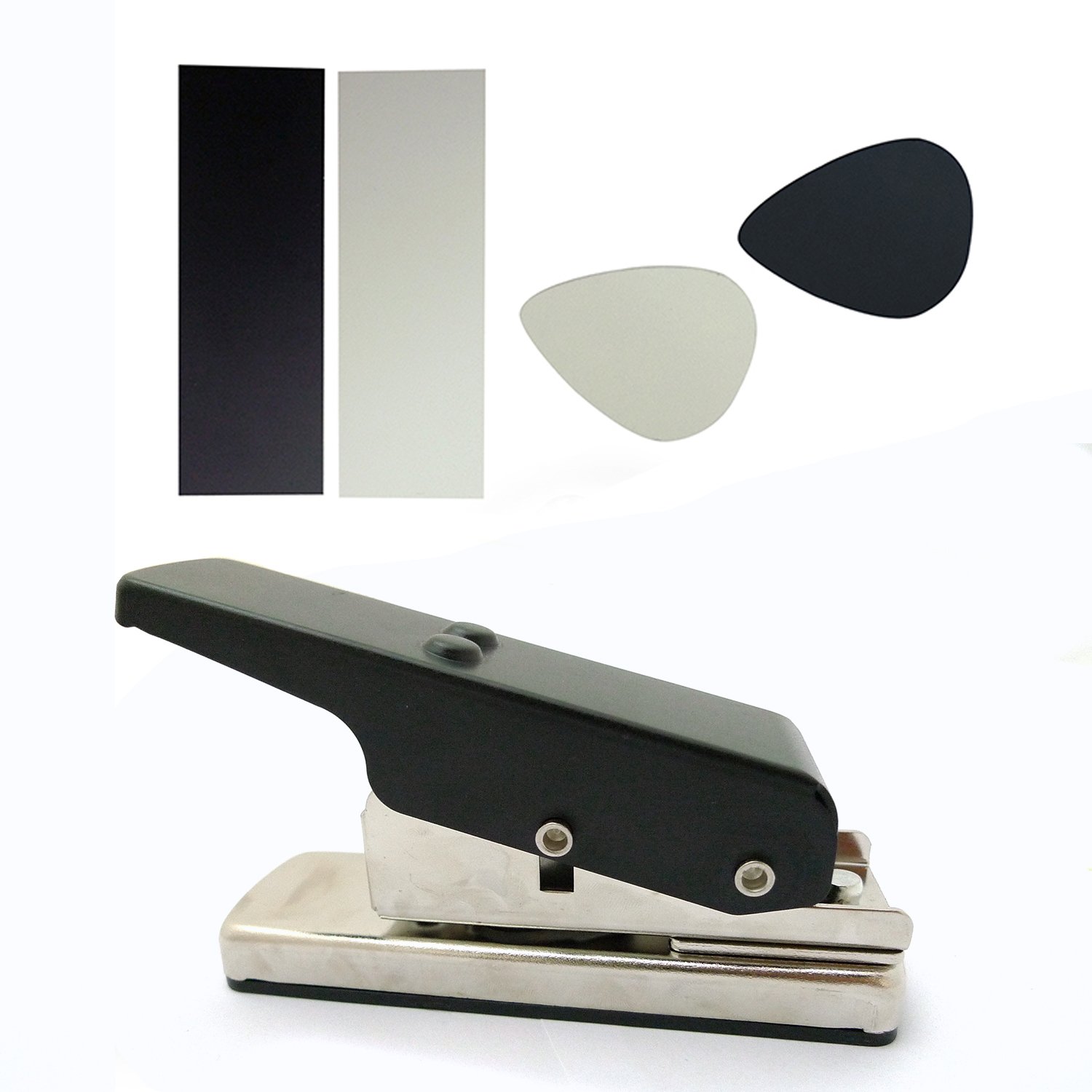 Plectrum Guitar Punch Picks Maker Card Cutter Own Pick DIY Professional Black