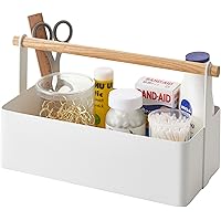 Yamazaki Home Gratis staande douche Caddy Bathroom Organizer Storage Holder, One Size, White Yamazaki Home Gratis staande douche Caddy Bathroom Organizer Storage Holder, One Size, White
