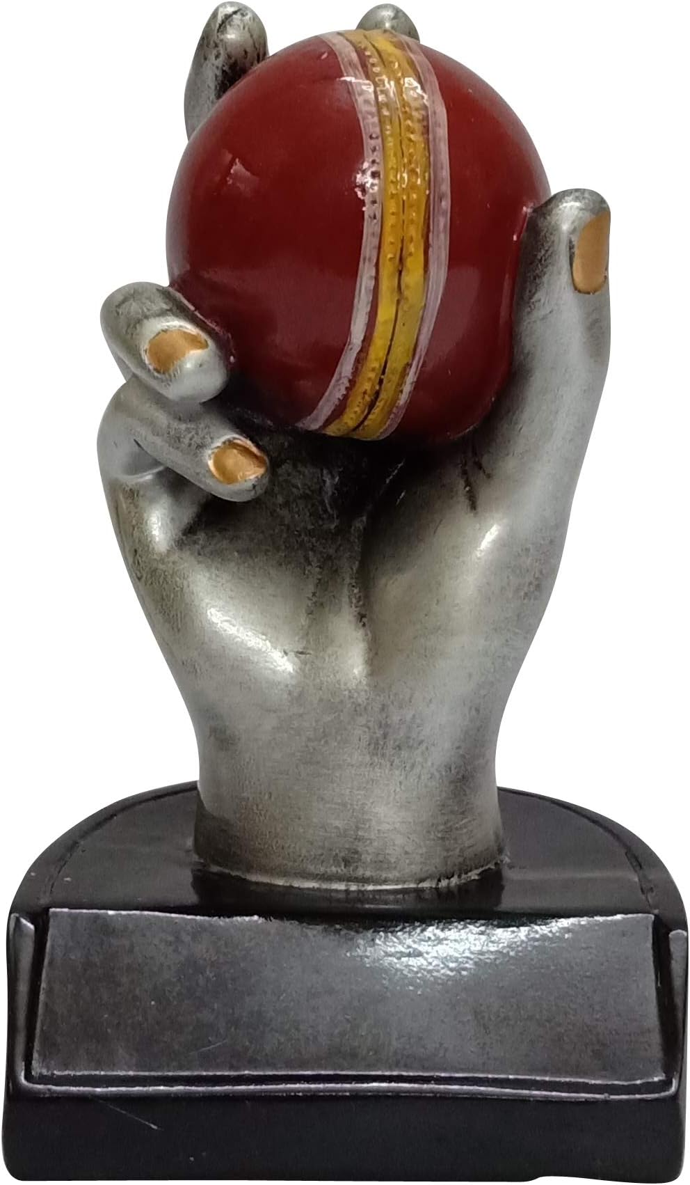 Ethnic Karigari Polyresine Cricket Trophy Showpiece (15 cm X 6 cm X 7 cm)
