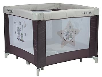 Looping Zusammenklappbarer Laufstall Fur Babys Quadratisch Lune Caline 90 X 90 Cm Amazon De Baby