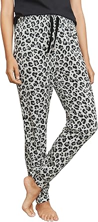 women's plus size fleece pajama pants