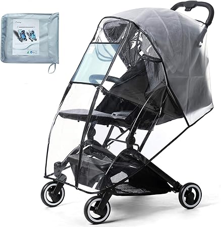clear stroller cover