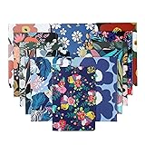 XYark 12 Pack Flower Design Blank Notebook Journals