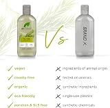 Dr Organic Tea Tree Purifying Shampoo for Oily Roots 265ml Vegan COSMOS Organic view 2