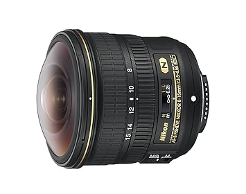 Nikon AF-S FISHEYE NIKKOR 8–15mm 1:3.5–4.5E ED Objektiv schwarz