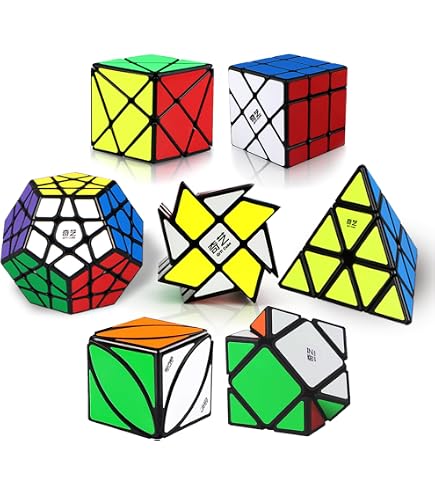 Amazon.com: Tropibed Speed Cube Set, Magic Cube Bundle of 3x3 Axis