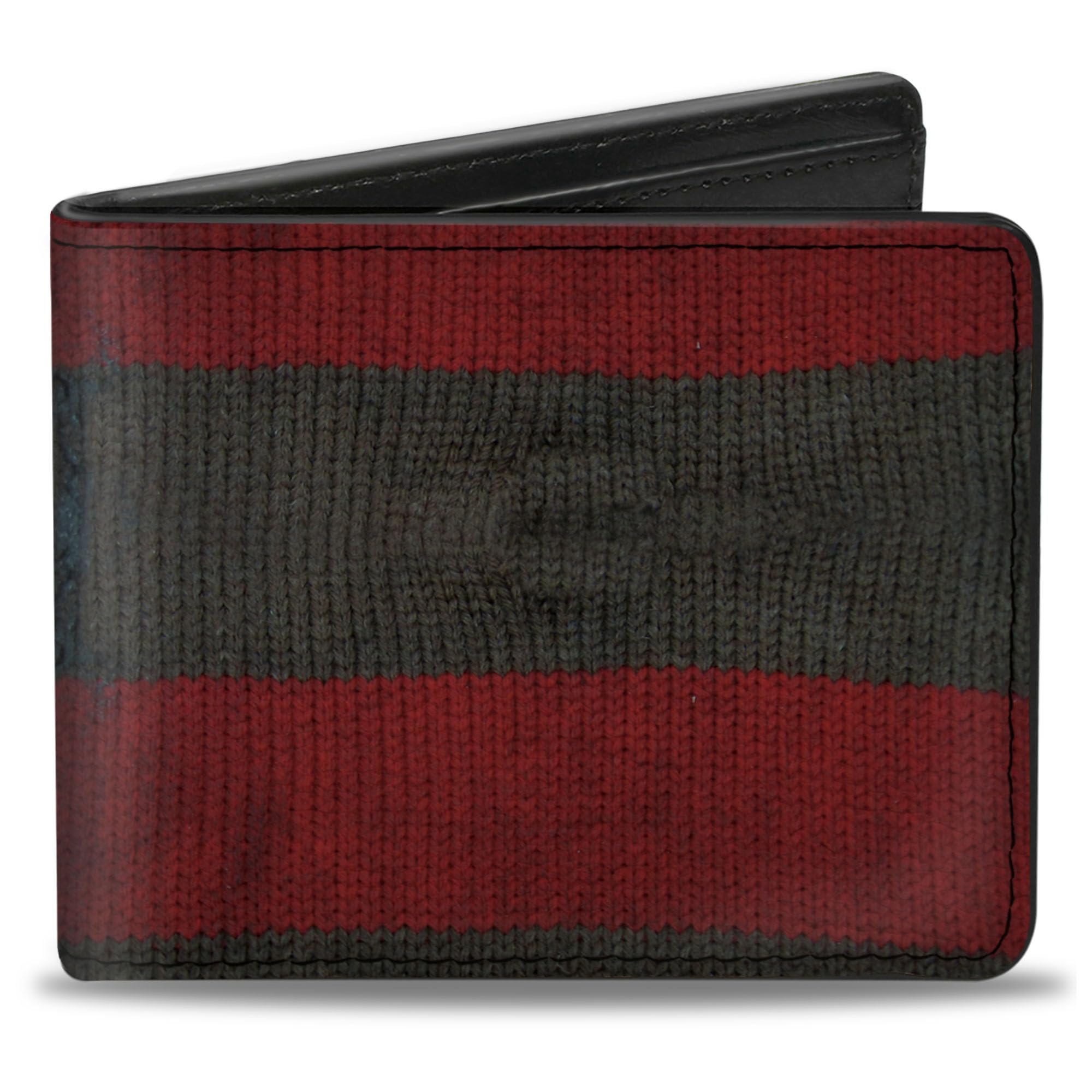Buckle-Down Men's Bifold Wallet Freddy Krueger, 4.0" x 3.5", Freddy Krueger, 4.0" x 3.5", Bifold Wallet Freddy Krueger