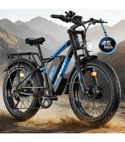 Amazon.com : PHILODO Electric Bike for Adults, 5000W Peak 45MPH