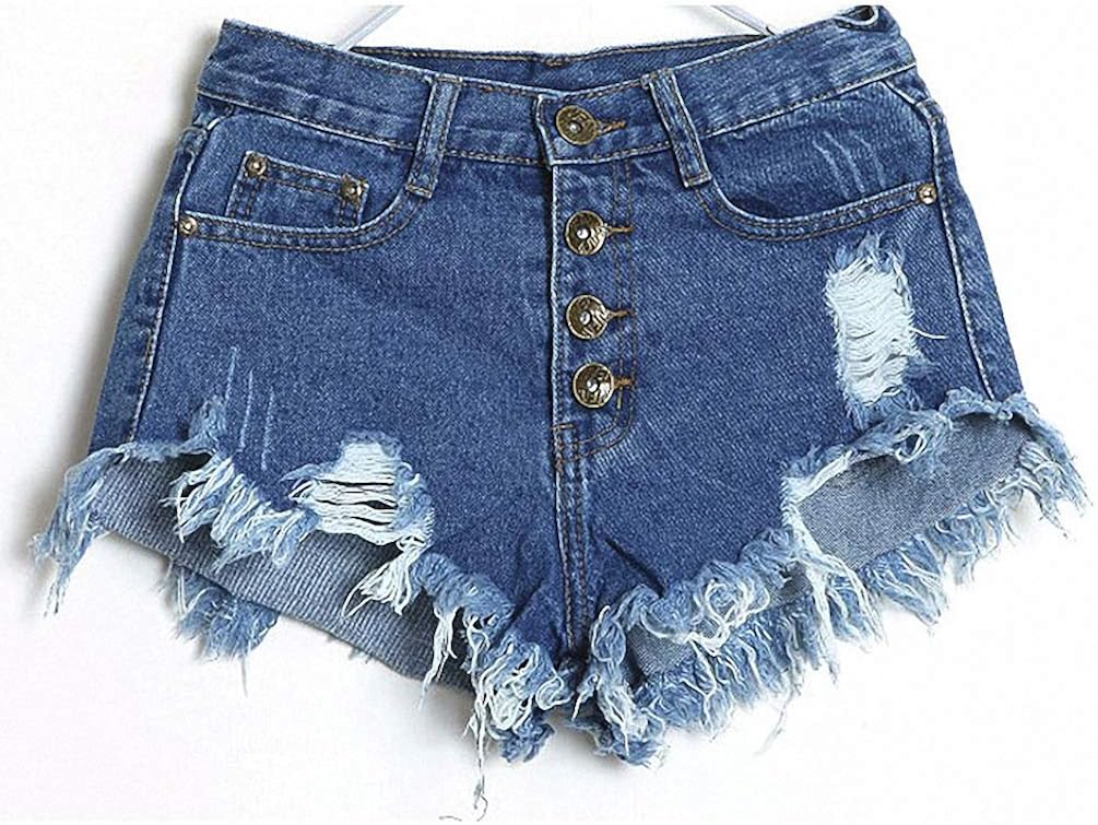 tassel shorts denim
