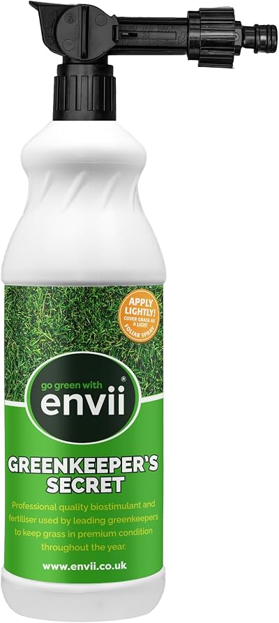 envii Greenkeeper's Secret Liquid Lawn Food & Fertiliser Sprayer 150m²