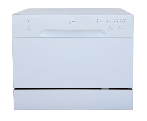 SPT Compact Countertop Energy Star Portable Dishwasher