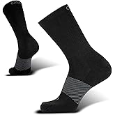 OS1st Wicked Comfort Crew Socks with light compression for maximum cushion, blister protection and breathable fabric