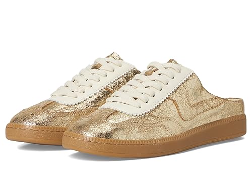 Dolce Vita Women's Notice Slide Sneaker, Gold, 7