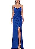 VFSHOW Womens 2024 Sexy Formal Prom Ruched High