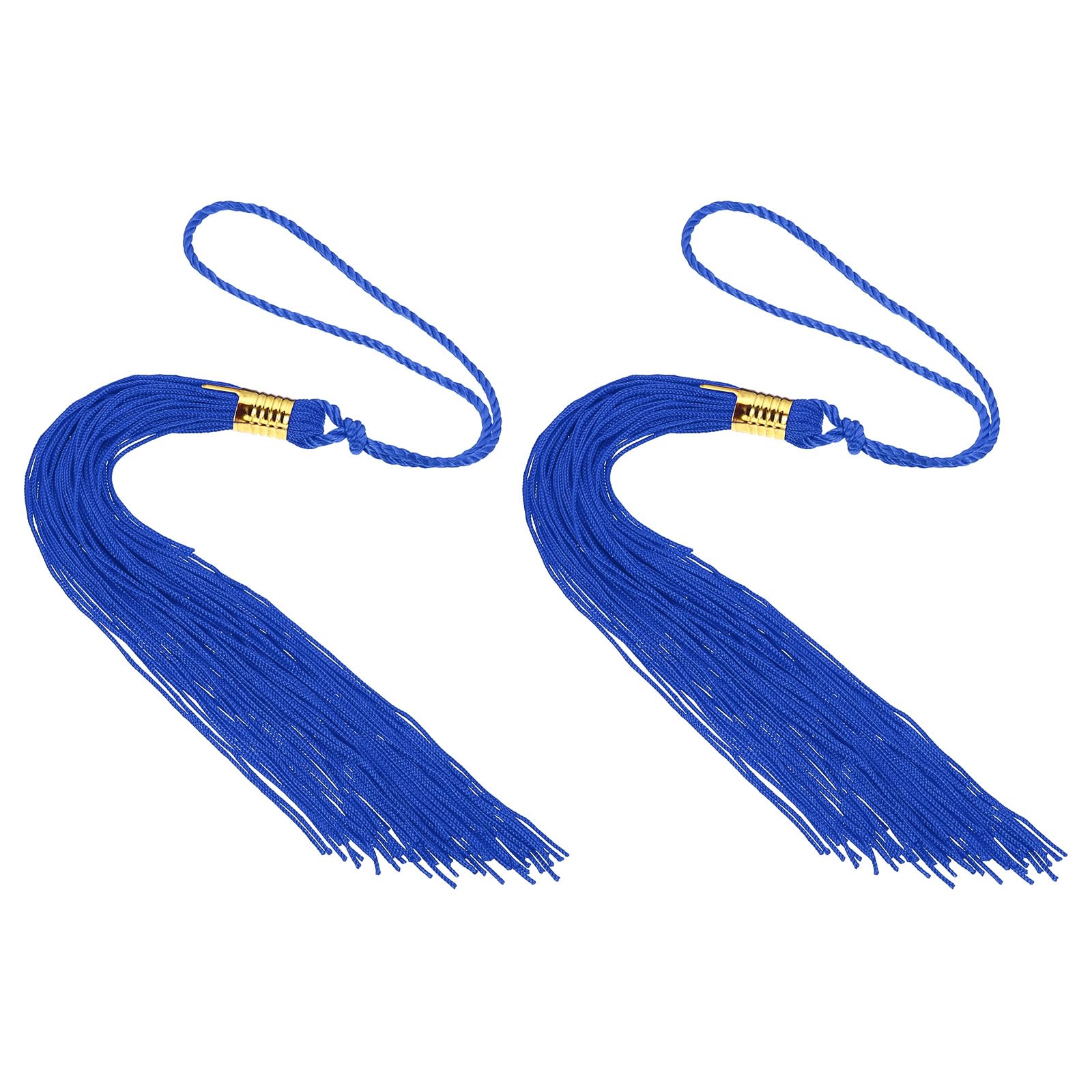 PATIKIL Tassel Graduation, 2 Pcs Graduation Cap Tassel for Graduation Cap Decorate Tassel Charm for Graduation Party Ceremonies Souvenir, Blue