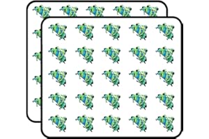 UNKNOWN Tie Dyed Frog Vinyl Stickers 1" Each 50 Pack Stickers Durable and Waterproof for Laptops, Cars, Phones