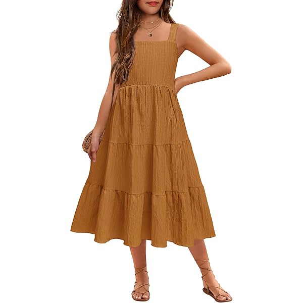 Aazon.co: PrettyGarden Vestido Largo Boheio Con Estapado Floral