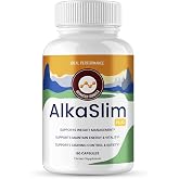 Alka Slim Capsules, Official AlkaSlim Supplement Pills with All Natural Ingredients - Maximum Strength, Advanced Formula Health and Wellness Support, AlkaSlim Healthy Lifestyle Reviews (60 Capsules)
