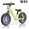 wonzeal Electric Balance Bike for Kids, Kids Balance Bike for KidsAges 3-5,150W Toddler Balance Bikes with12 inch Pneumatic Tire, Adjustable Seat, Electric Bike for Kids Ages 3-5