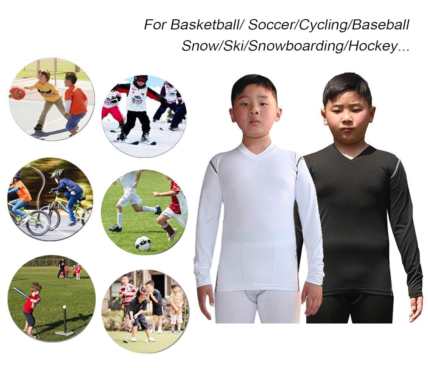 soccer undershirt long sleeve youth