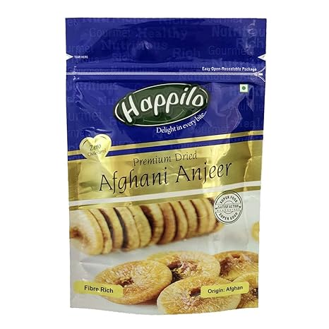 Happilo Premium Dried Afghani Anjeer, 200g (Pack of 2)