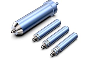 TERMOOAN Foil Transfer Kit for Cricut Explore Air 2/Explore Air 3, 3 in 1 Foil Transfer Tool Housing and Blades for Cricut Maker/Maker 3, Including Fine, Medium and Bold Blades and Housing