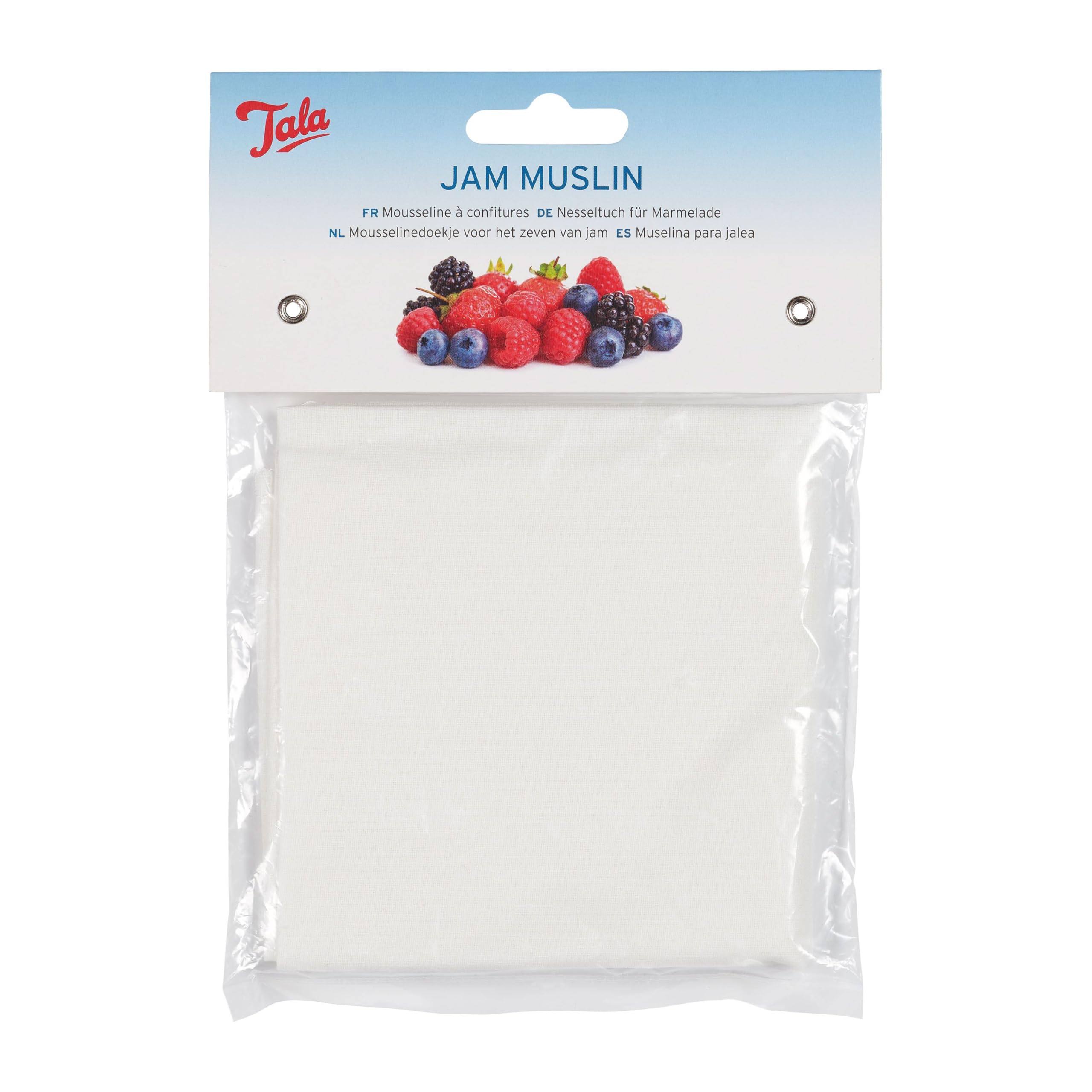 Tala Jam Muslin Cloths for effective straining and washing Fruits, Made with Natural Cotton and can be used as a Cheese Cloths