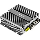 dkplnt 40A 480W 12V Golf Cart 48V 36V to 12V Converter Step Down Transformer Voltage Regulator Aluminum Alloy Shell Waterproof with Acc Control