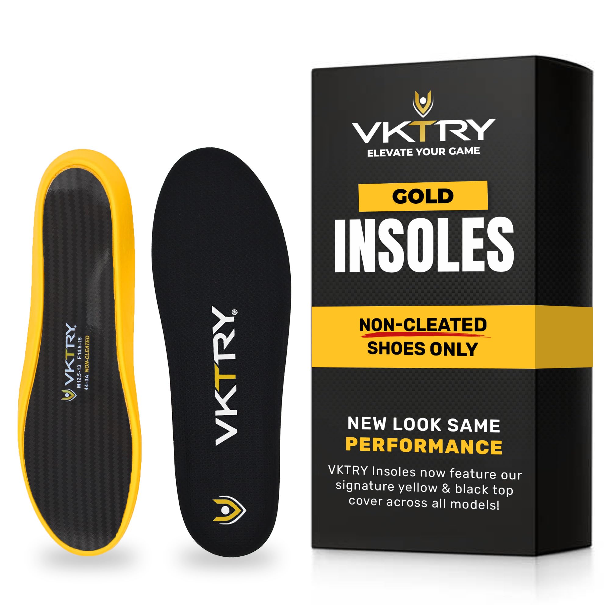 VKTRY Gold for Non-Cleated Shoes - Carbon Fiber