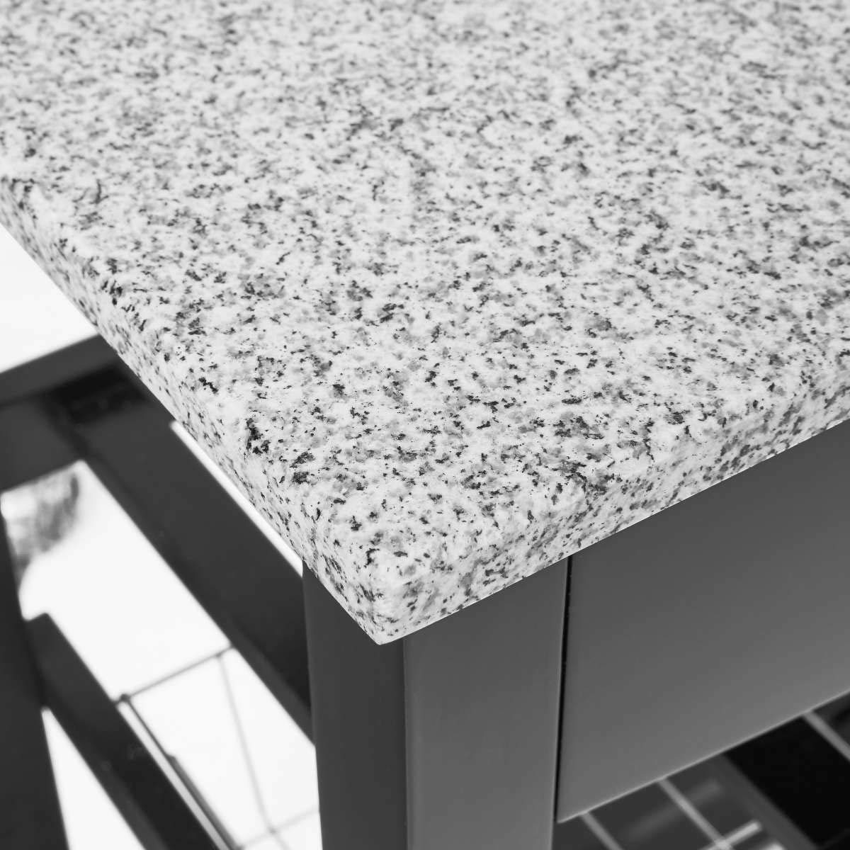 Küchenwagen auf Rollen mit Granitplatte Butlers FLYING BUFFET