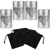 Set Of 8 Small Urns For Ashes - Mini Keepsake Containers For Sharing Memorial Ashes - View #3