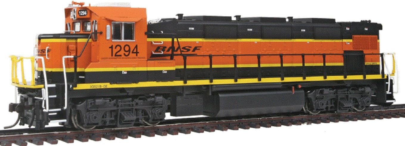 NRE GENSET II LOCOMOTIVE - STANDARD DC -- BNSF RAILWAY #1294 (ORANGE, BLACK, YELLOW, WEDGE LOGO)