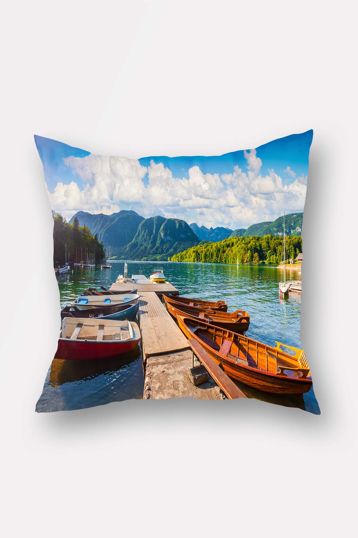 Lulu Home Pillowcase, Multi-Colour, 45 x 45 cm