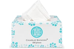 Charlie Banana Baby Disposable Cloth Diaper Liners and Baby Wipes, Unscented, 100-Pack